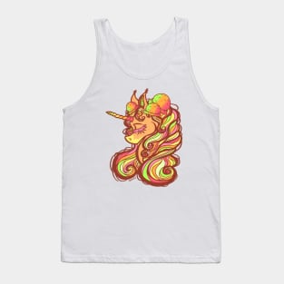 Sherbet Unicorn Tank Top